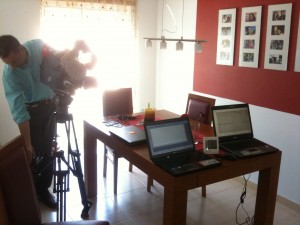 Filmagens para a rubrica Contas Poupança do Jornal da SIC