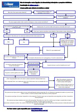 Guia do Tellows para responder a televendas