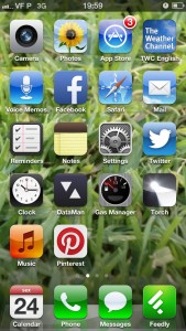 Home Screen do iPhone