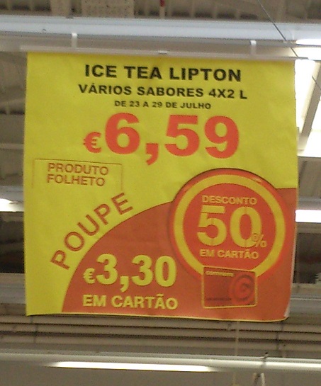 Anúncio de Lipton Ice Tea