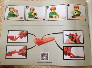 Lego brick separator