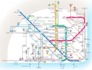 Diagrama CARRIS Metro