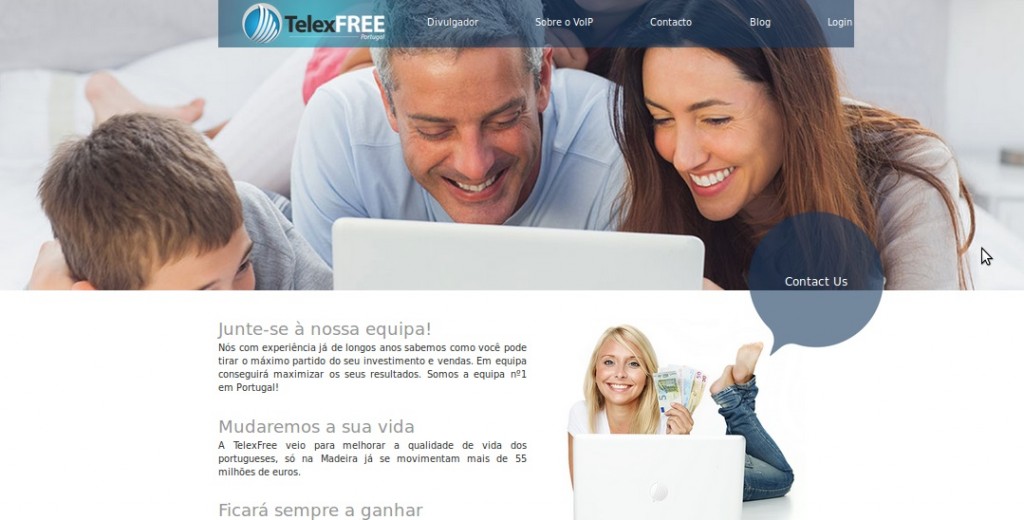 Site telexfree.pt em 2014-04-16