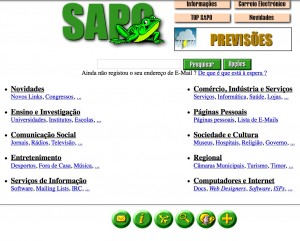 Sapo a 8 de outubro de 1997